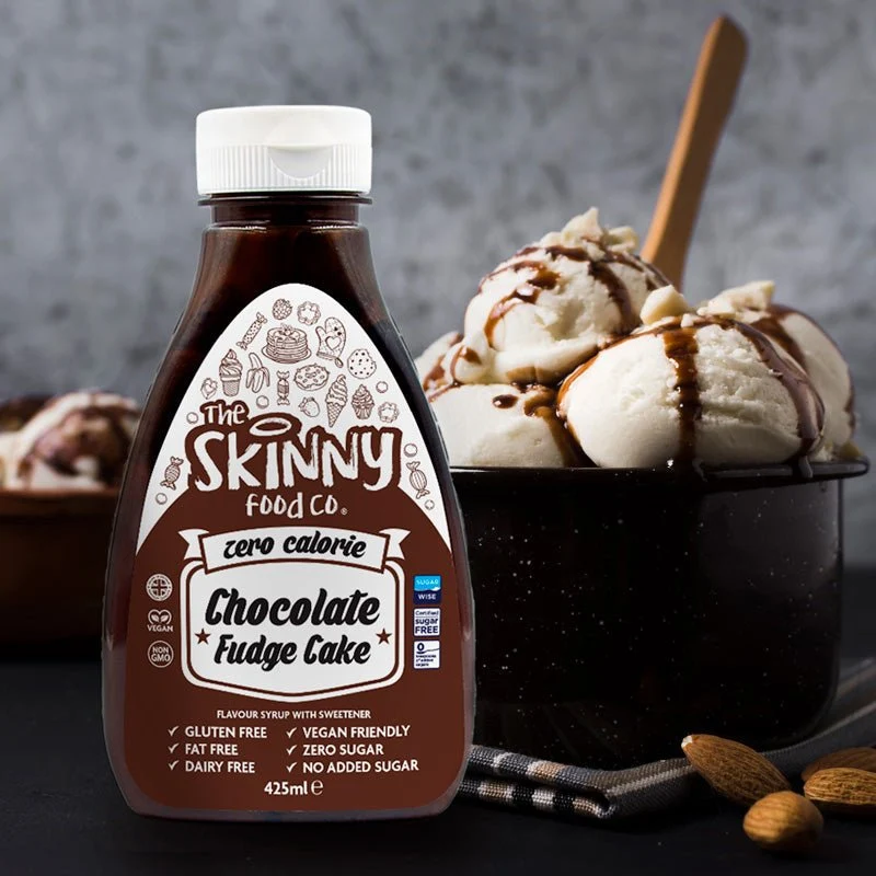 Chokolade Fudge Flavor Sirup - Sukkerfri - 425ml