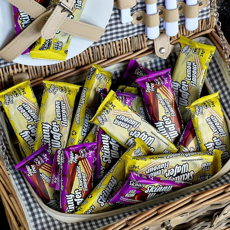 Lemon Skinny Wafer Case 575 g (24 g x 24 enheder)