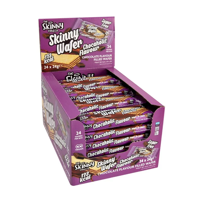 Chocaholic Skinny Wafer Case 575 g (24 g x 24 enheder)