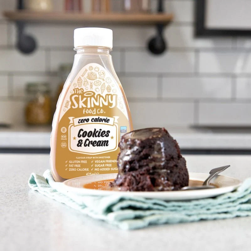 Småkager og flødesmag Zero Calorie Sukkerfri Skinny Sirup - 425ml