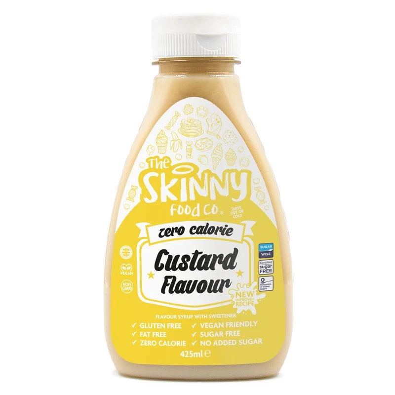 Sukkerfri vanillecreme - Zero Calorie Sukkerfri Skinny Sirup - 425ml