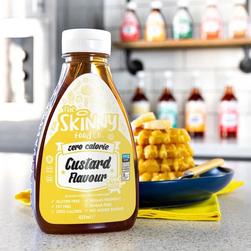 Sukkerfri vanillecreme - Zero Calorie Sukkerfri Skinny Sirup - 425ml