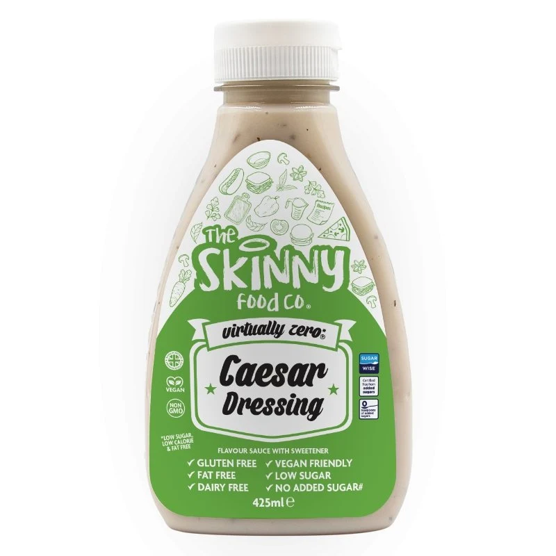 Caesar Dressing Flavor Virtually Zero© Sukkerfri Skinny Sauce - 425ml