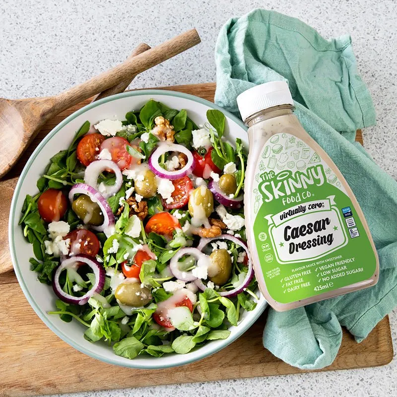 Caesar Dressing Flavor Virtually Zero© Sukkerfri Skinny Sauce - 425ml