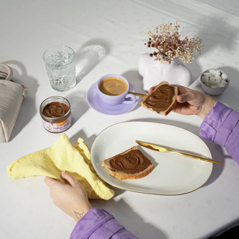 Seeberger süße Nuss-Cremes - Mandel-Kokos & Cashew-Kaffee