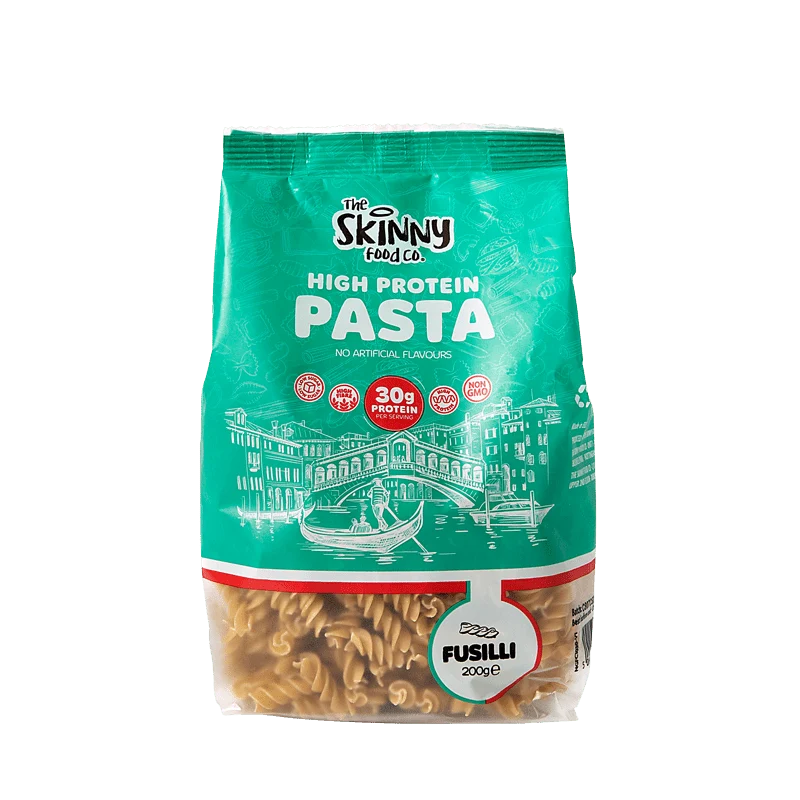 Skinny Fusilli Pasta med højt proteinindhold (30 g protein pr. portion) - 200 g