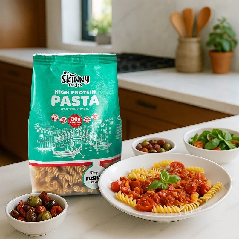 Skinny Fusilli Pasta med højt proteinindhold (30 g protein pr. portion) - 200 g