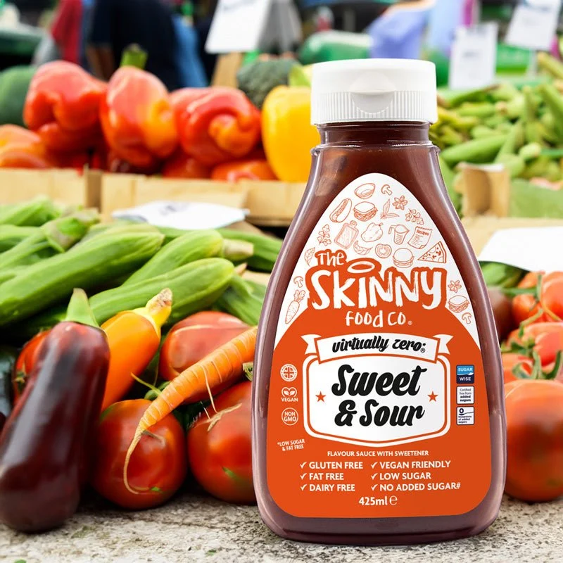 Sød og sur Sauce Virtually Zero © Calorie Skinny Sauce - 425ml