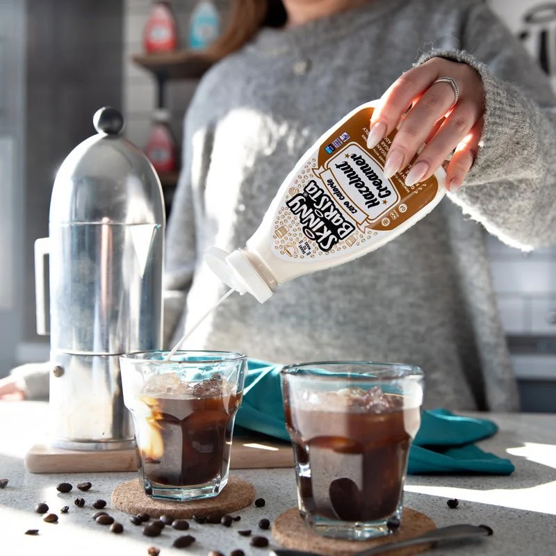 Skinny hasselnød kaffeflødeskum - 425ml