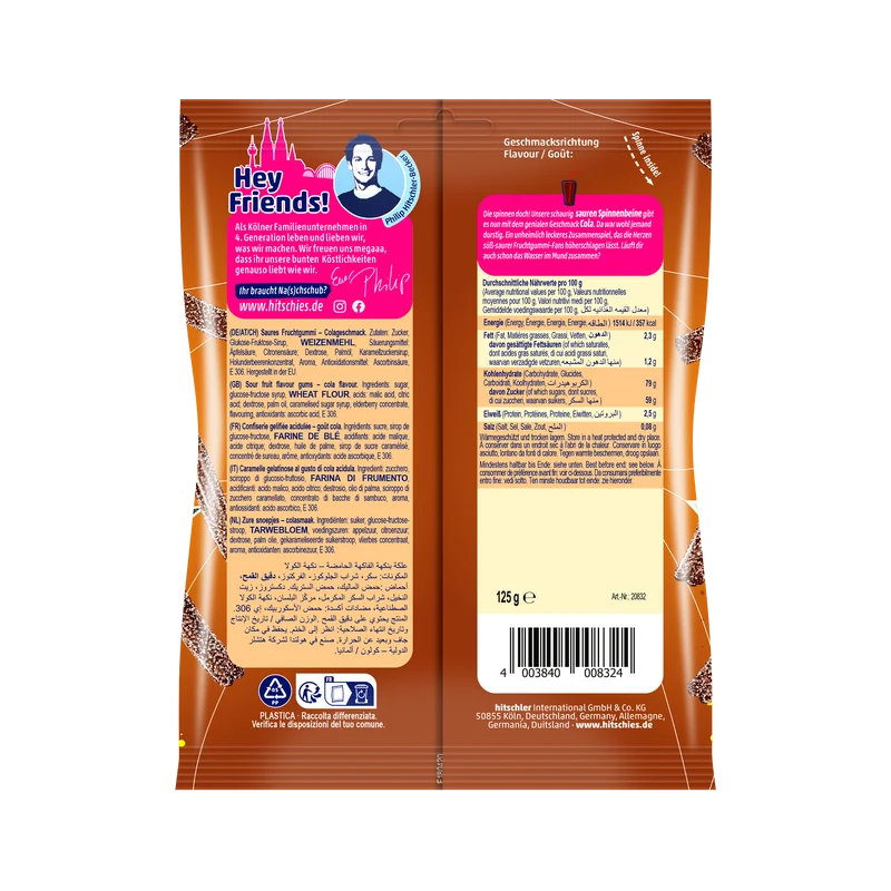 Saure Spinnenbeine Cola