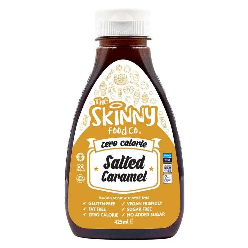 Salted Caramel Zero Calorie Sukkerfri Skinny Sirup - 425ml
