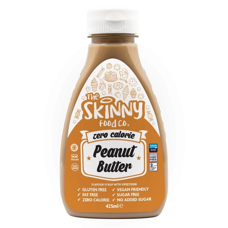 Peanut Butter Zero Calorie Sukkerfri Skinny Sirup - 425ml