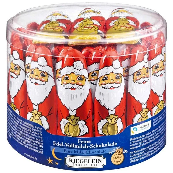 Riegelein Massiv-Weihnachtsmänner in Dose 812,5 g