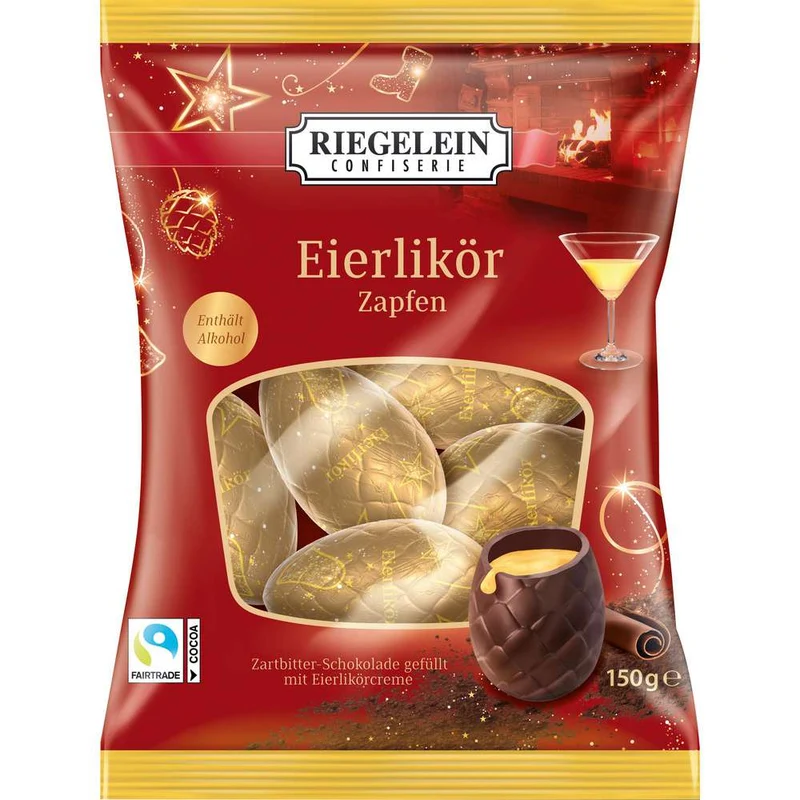 Riegelein Eierlikör-Zapfen 150 g