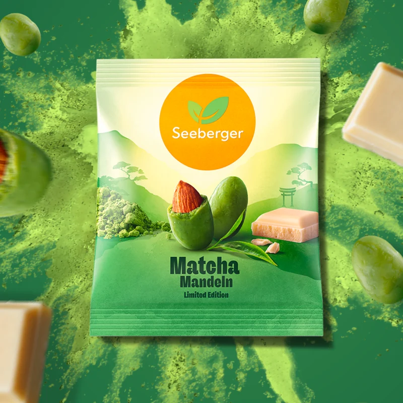 Matcha Mandeln