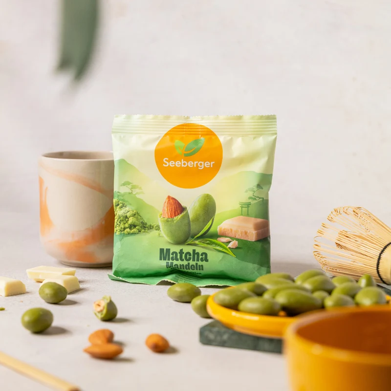 Matcha Mandeln