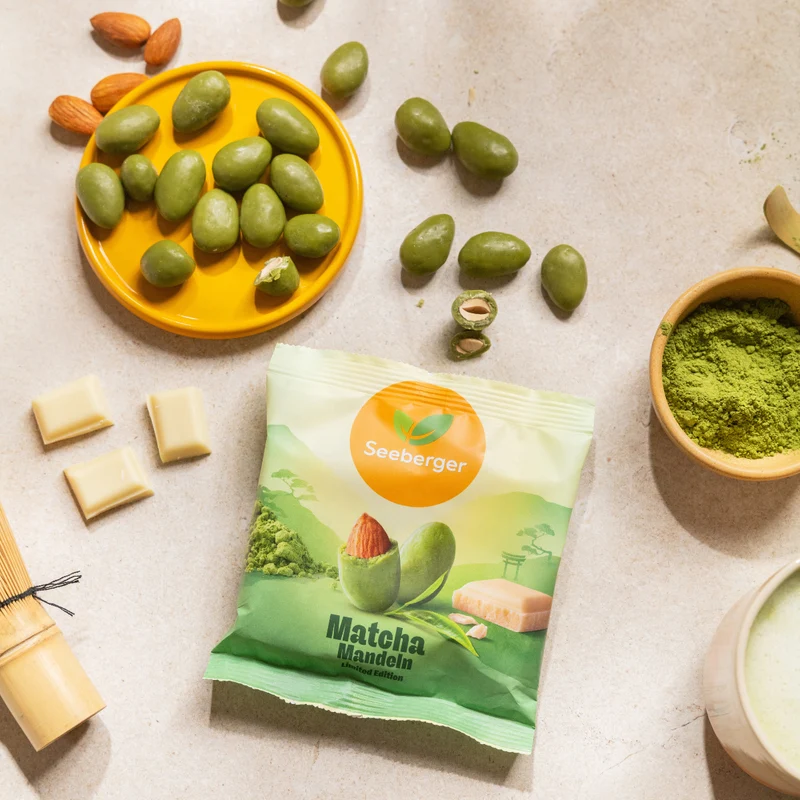 Matcha Mandeln