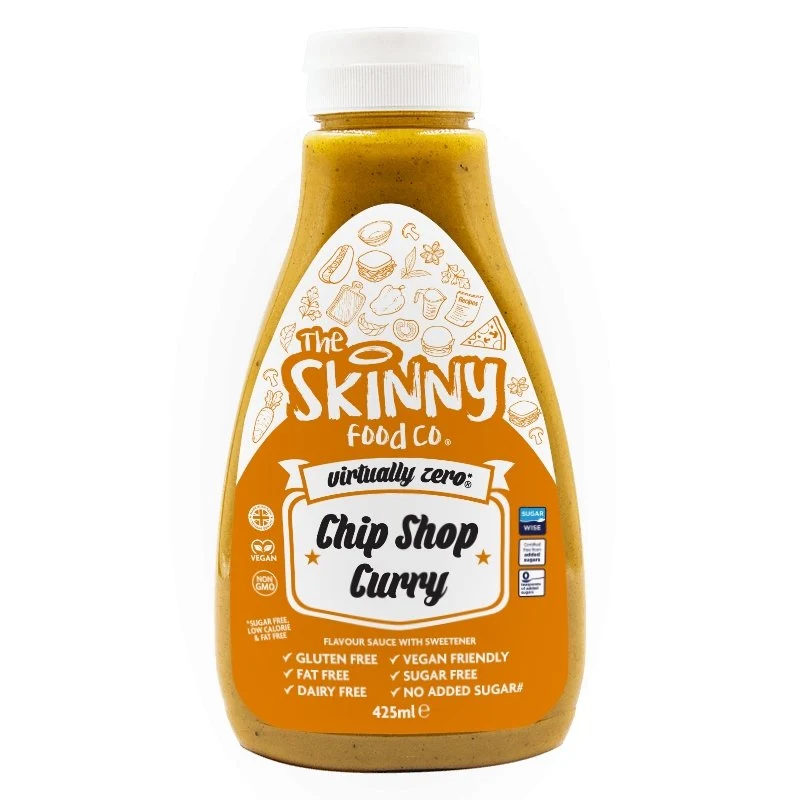 Chip Shop Curry Praktisk talt nul sukkerfri skinny sauce - 425ml