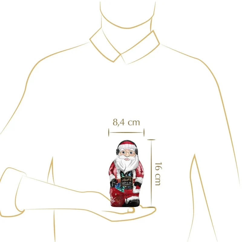 Lindt HELLO Xmas Santa 140 g