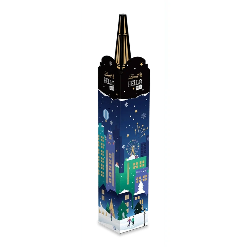Lindt HELLO Adventskalender Tower 244 g