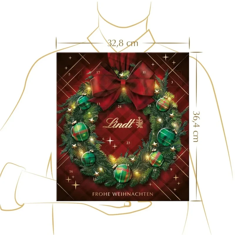 Lindt Adventskalender Karo Royal 168 g