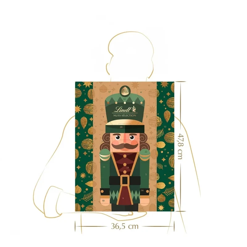 Lindt Adventskalender Nuss Sélection 288 g