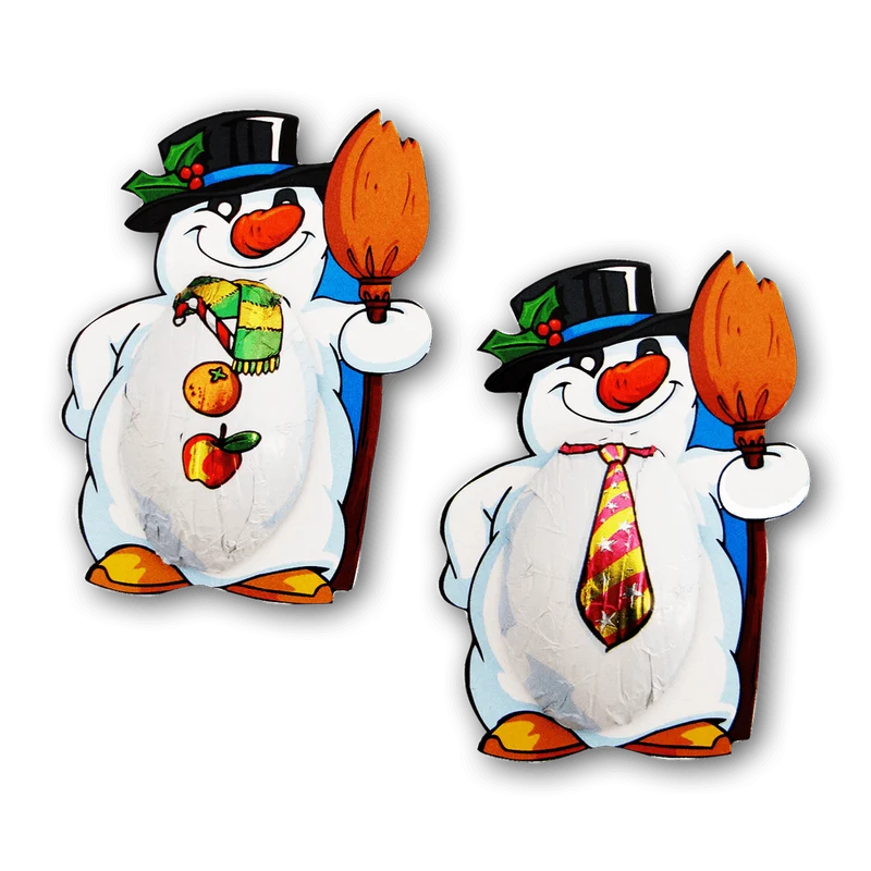 Storz Mr. Freeze Schneemann Vollmilchschokolade – 60 Stück, 750 g