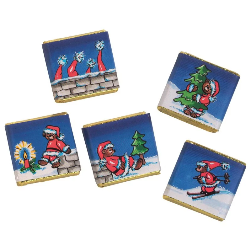 Storz Weihnachtspuzzle Schokoladentäfelchen – 200 Stück, 1 kg