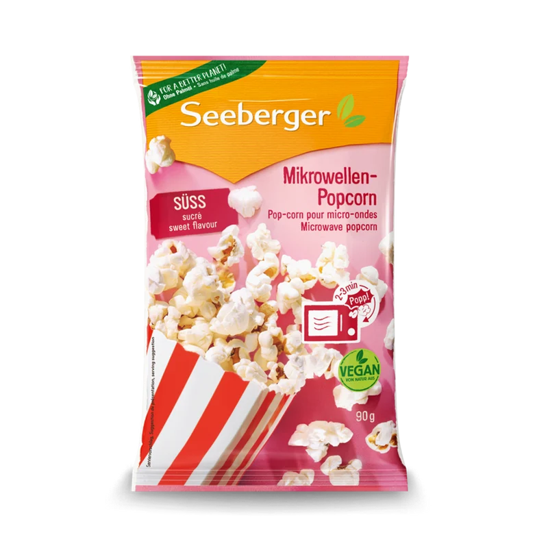 Mikrowellen-Popcorn - süß