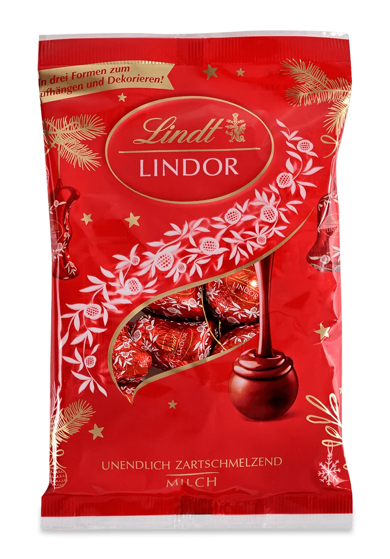 Lindt LINDOR Baumbehang Milch 200 g