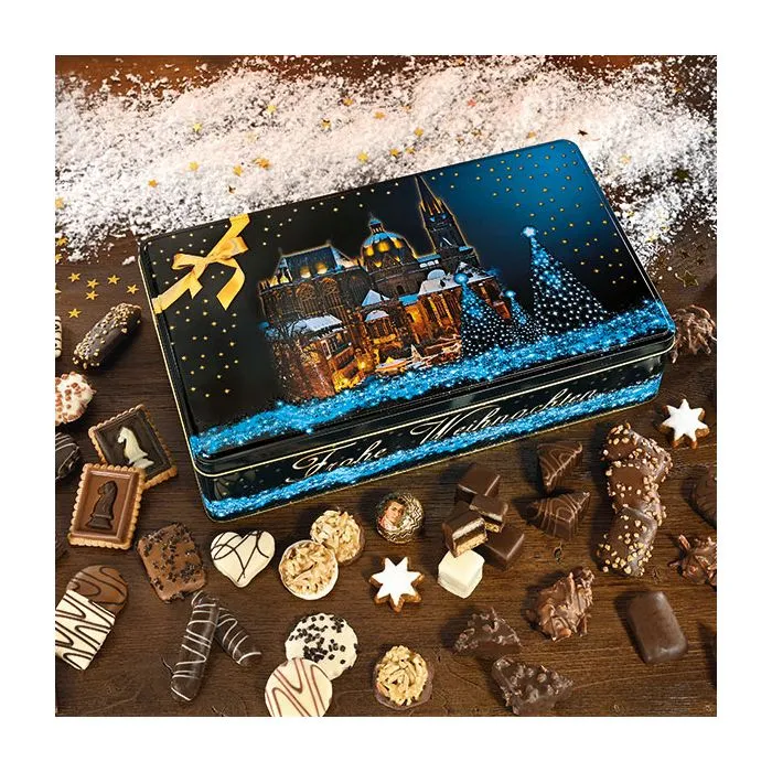 Lambertz Aachener Vielfalt Gebäckmischung 785g Geschenk-Truhe