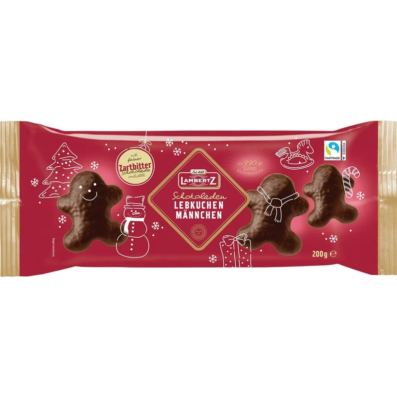 Lambertz Lebkuchenmännchen Zartbitter 200g