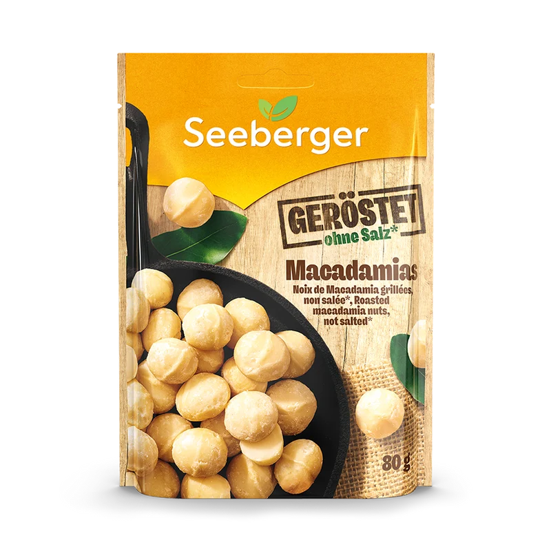 Geröstete Macadamias