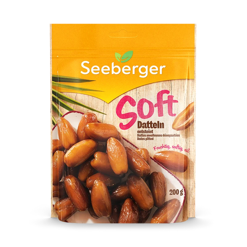 Soft-Datteln - entsteint