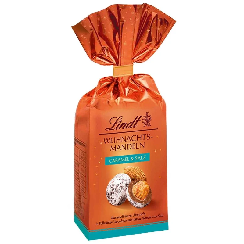 Lindt Weihnachts-Mandeln Caramel & Salz 100 g