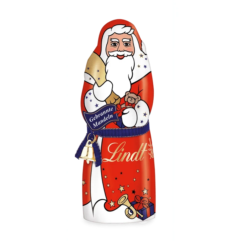 Lindt Weihnachtsmann Gebrannte Mandeln 125 g
