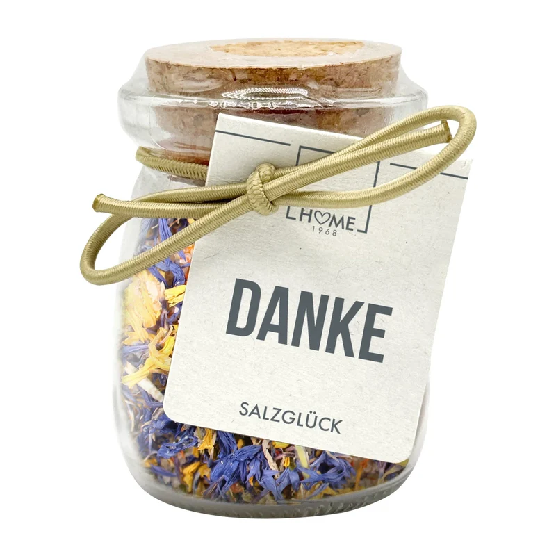 Blüten Salz "Danke"