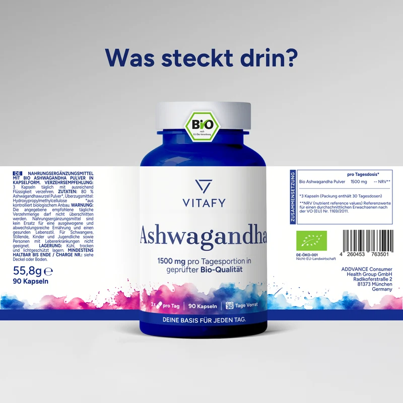 Bio Ashwagandha (90 Kapseln)