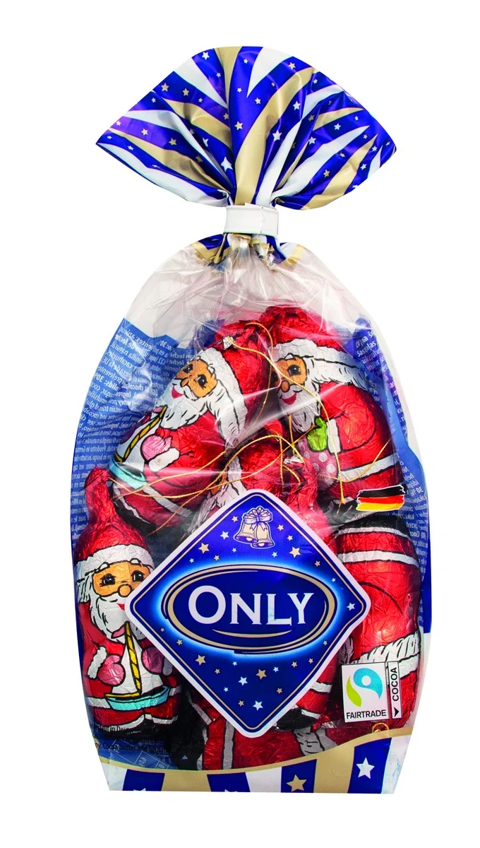 ONLY Milchschokolade Weihnachtsmänner 100 g