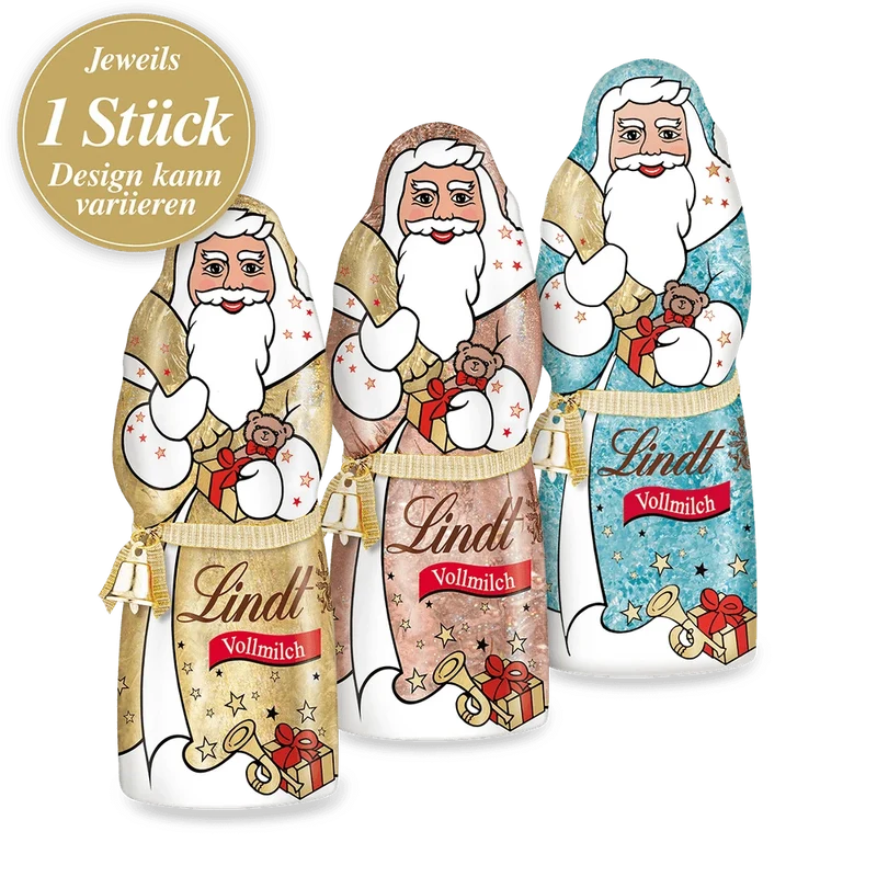 Lindt Weihnachtsmann Glamour 125 g