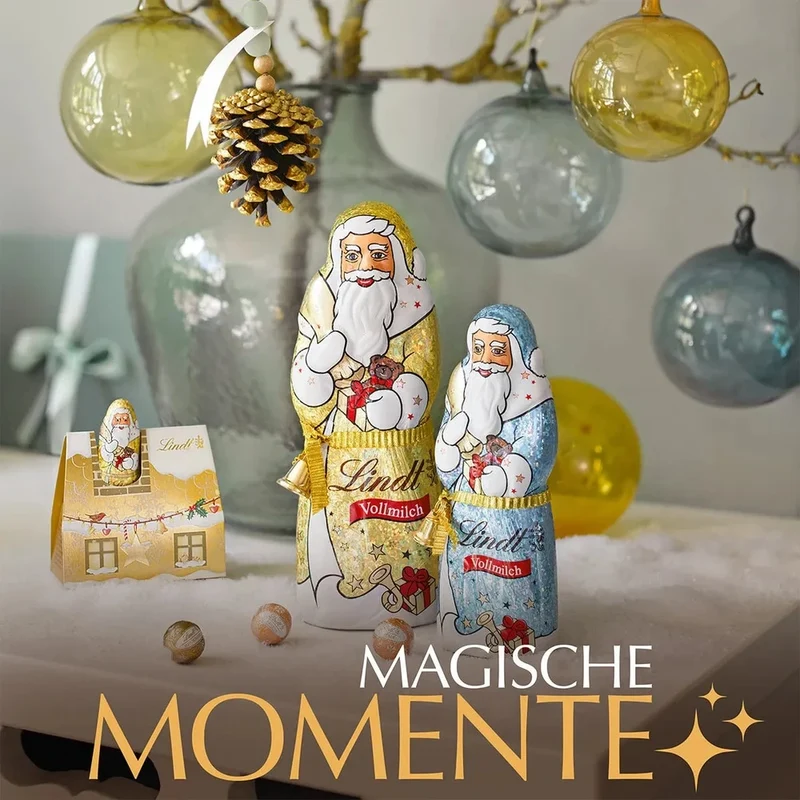 Lindt Weihnachtsmann Glamour 125 g