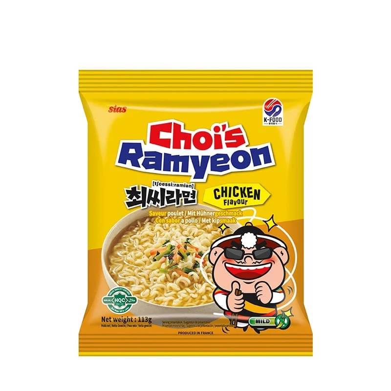 Instantnudeln Hähnchen Choi’s Ramyeon