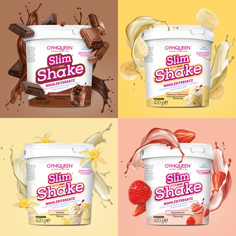 Slim Shake 4er Pack