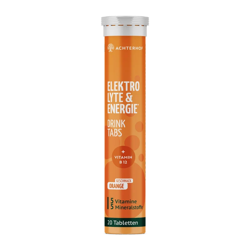 Elektrolyte & Energie Drink Tabs (20 Brausetabletten)