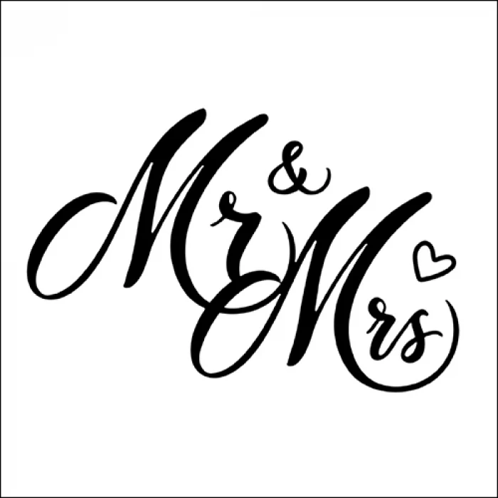 Hochzeits Geschenkbox – Für Mr & Mrs mit Liebe