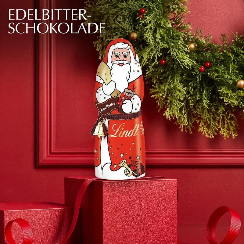 Lindt Weihnachtsmann Edelbitter 60% 70 g