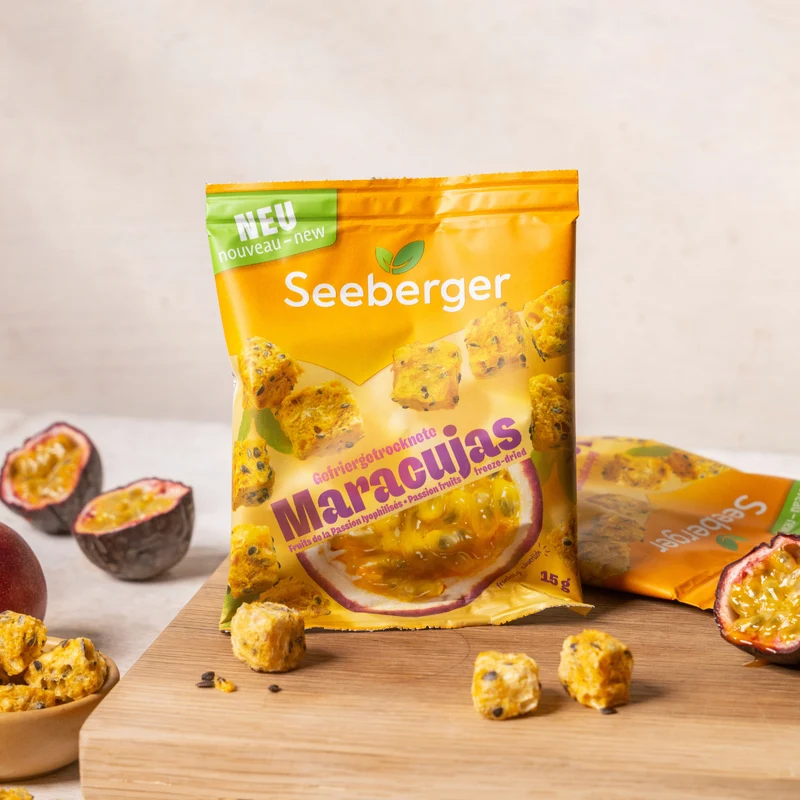 Gefriergetrocknete Maracujas