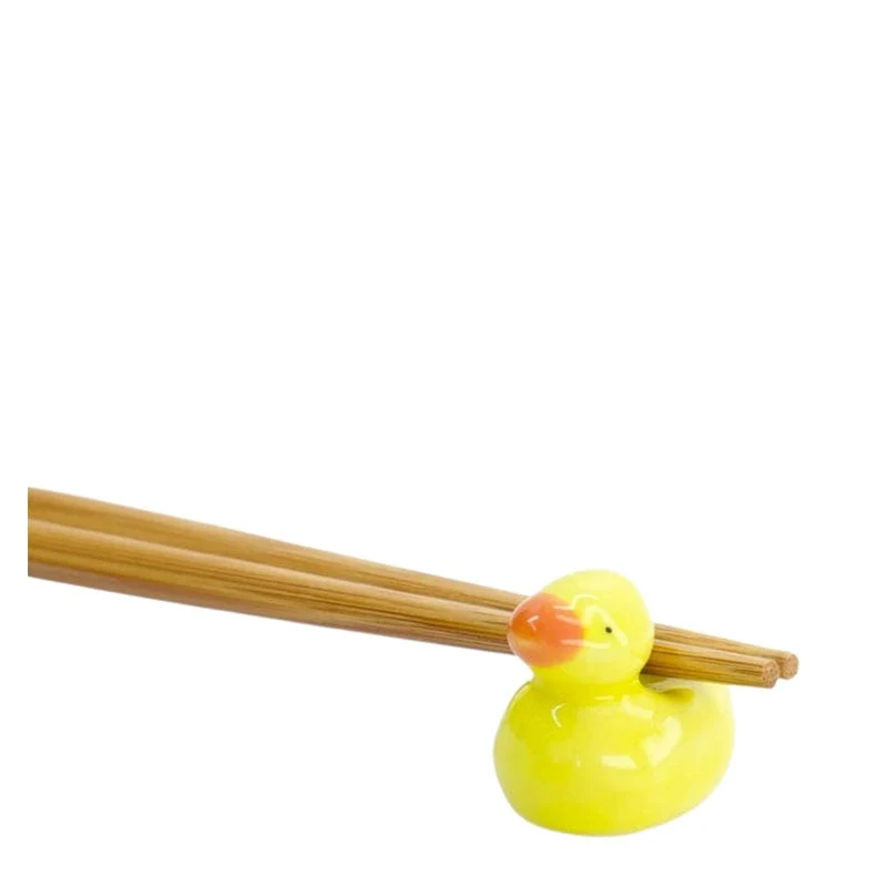 Japanische Essstäbchen-Ablage Badeente