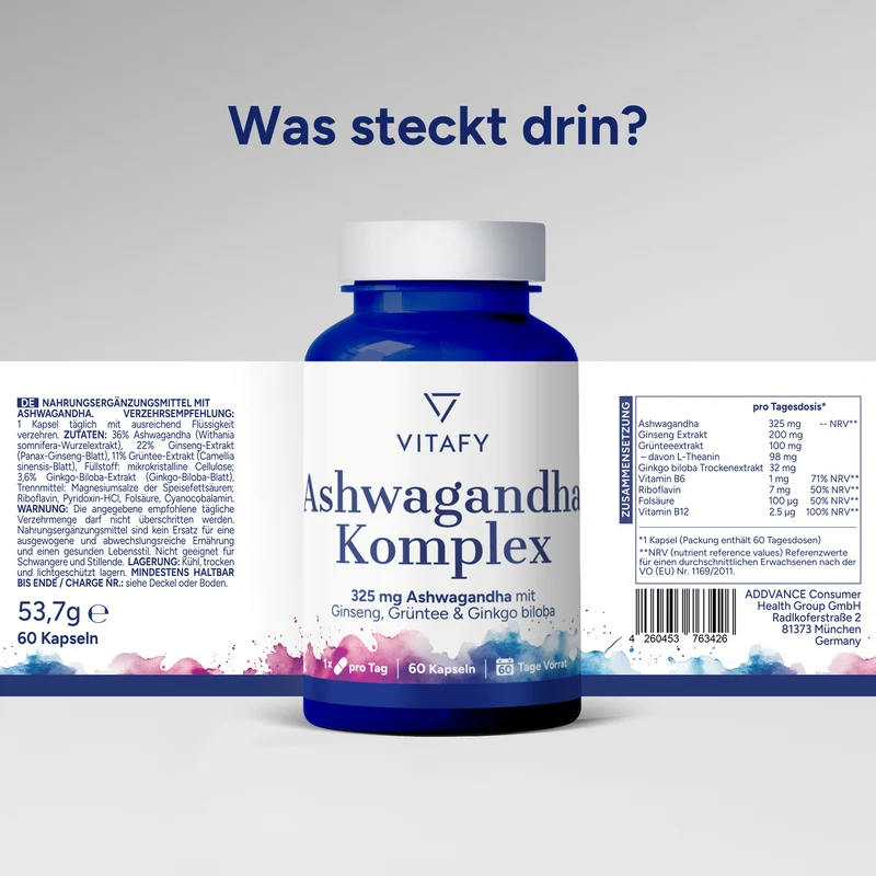 Ashwagandha Komplex (60 Kapseln)