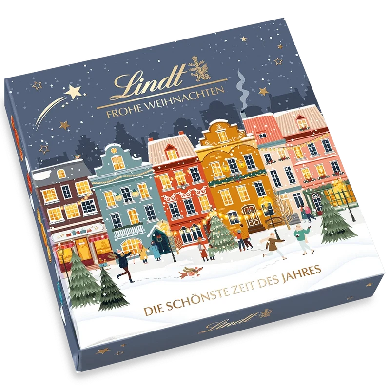 Lindt Winterhäuser Geschenk 215 g